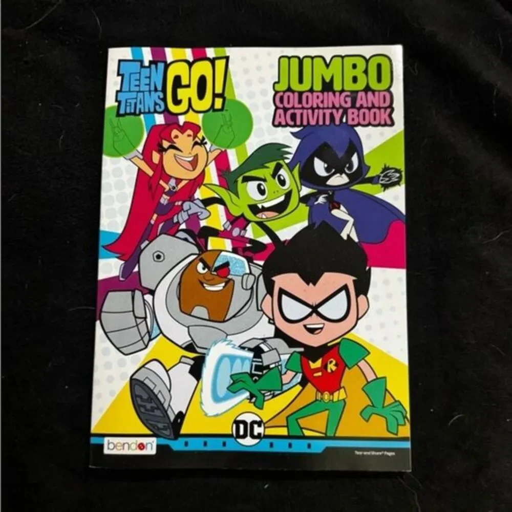 Teen Titans Go! Jumbo Coloring and activity book